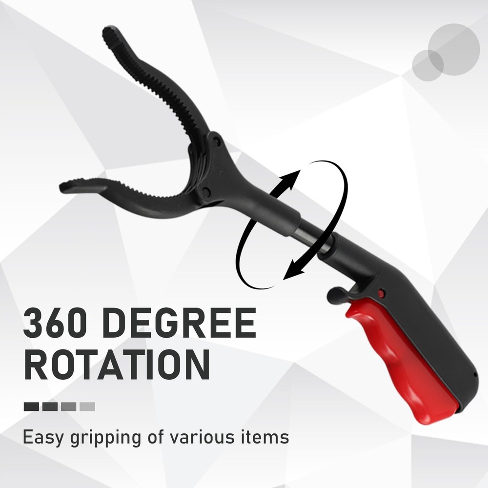 Short Grabber Reacher Tool 2 PCS,Small Tools Non-Slip...