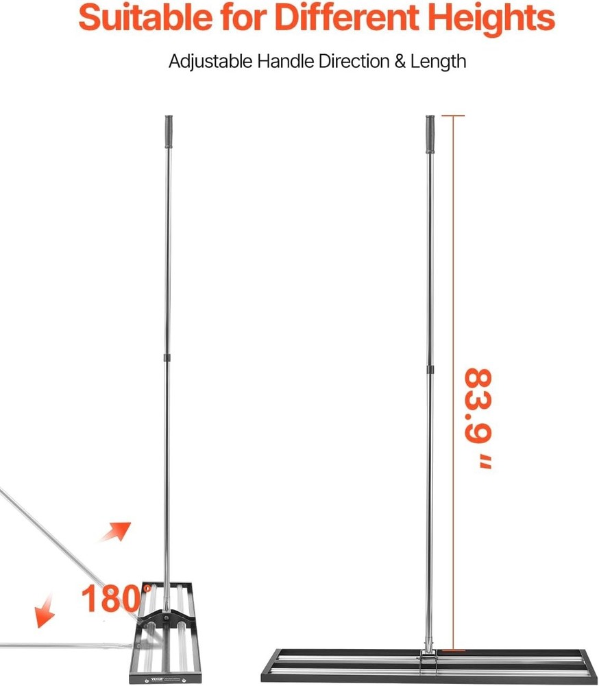 Versatile Lawn Leveling Tool with Aluminum Rollers - Perfect for Gardens & Golf