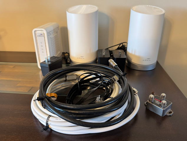 Complete home cable wifi system