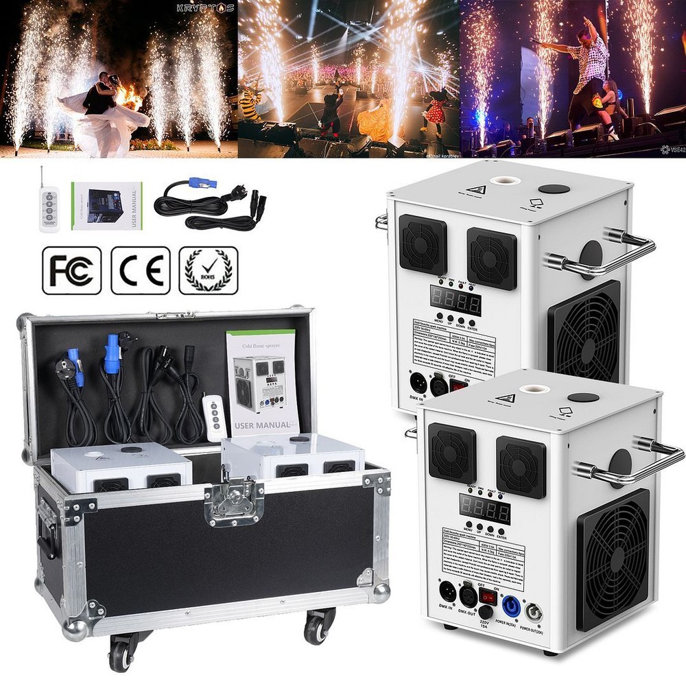 Large Cold Spark Firework Machine 700W DMX Stage DJ Party Effect Machine