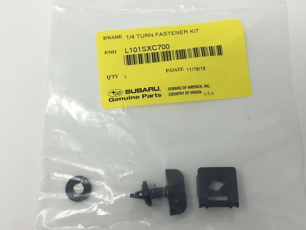 2019 - 2022 Subaru Ascent Trailer Hitch Bumper Cover Cap Update Clip Replacement