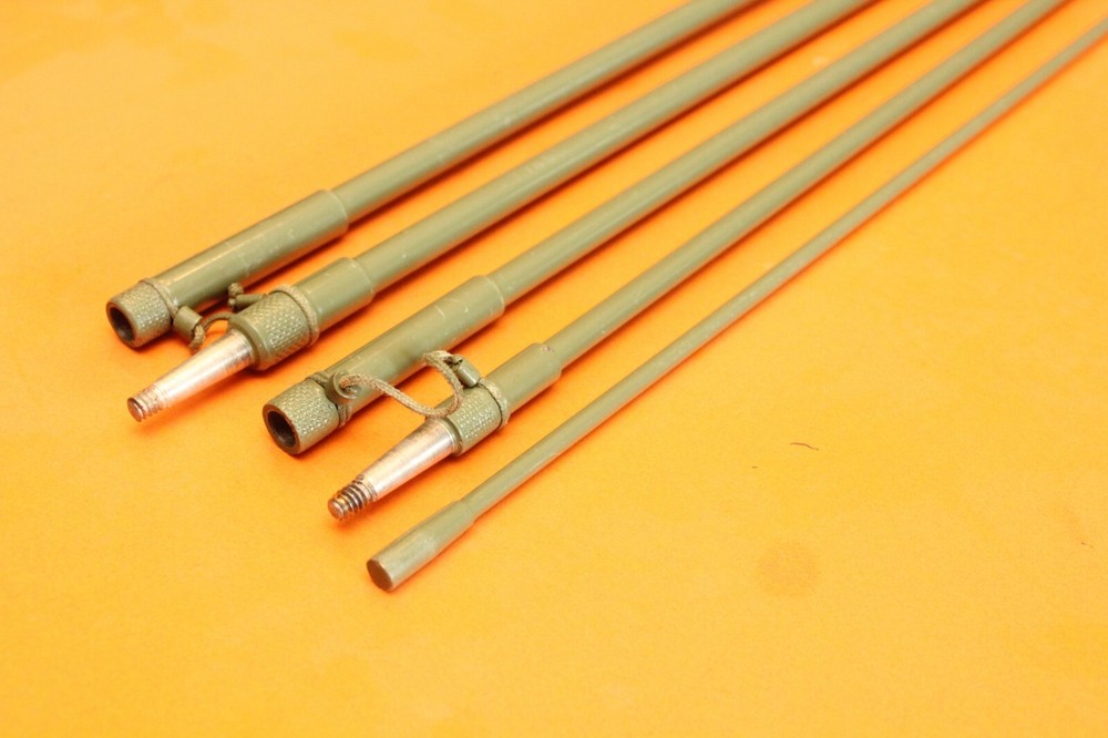MILITARY HF MANPACK COLLAPSIBLE 5 ELEMENT WHIP ANTENNA 6.33 ft 193 cm