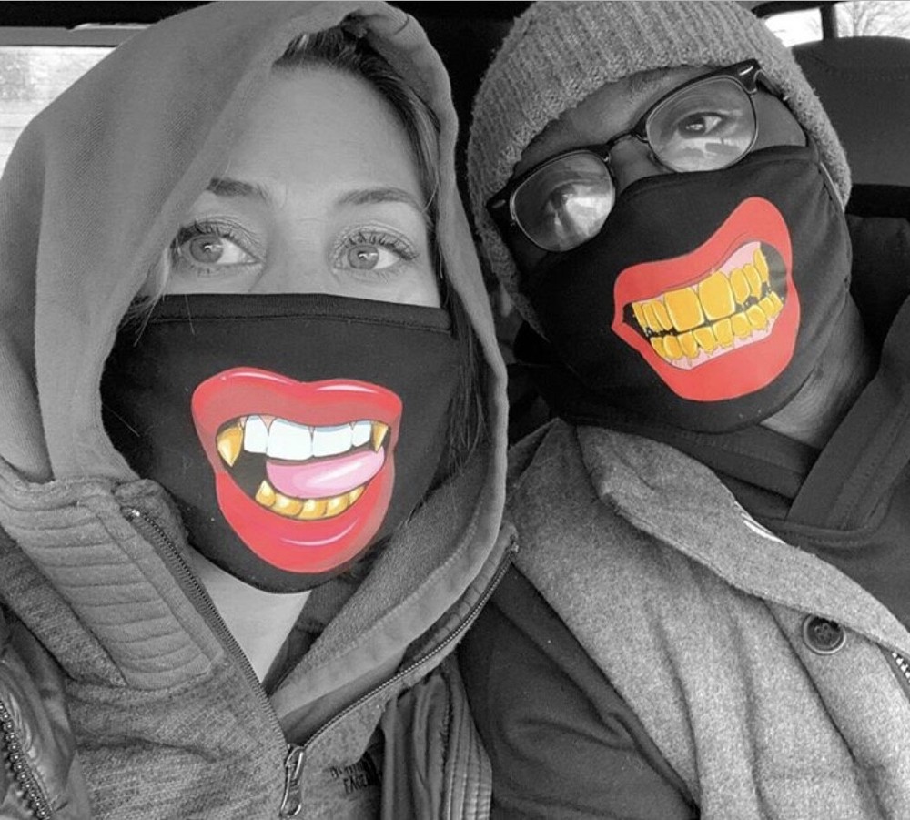 Drip Grill Face Mask