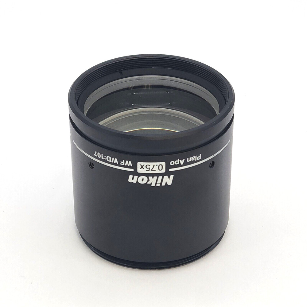 Nikon Stereo Microscope Objective Plan Apo 0.75x WF