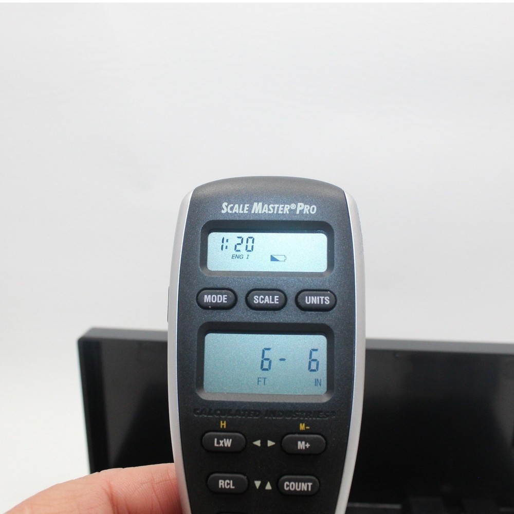Scale Master Pro Model 6025 Advanced Digital Plan Measure with Case User Guide