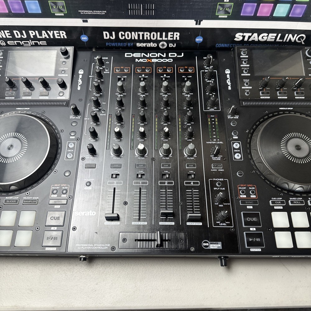 Denon DJ McX8000 Professional Standalone DJ Controller - READ DESCRIPTION