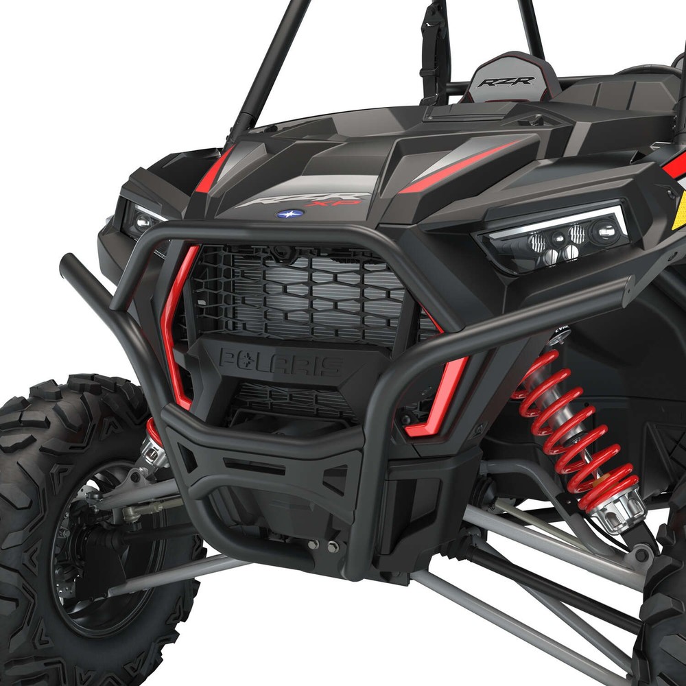 Polaris Front Low Profile Bumper, Matte Black