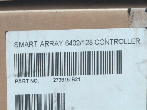 HP 273915-B21 SMART ARRAY 6402/128 CONTROLLER CARD