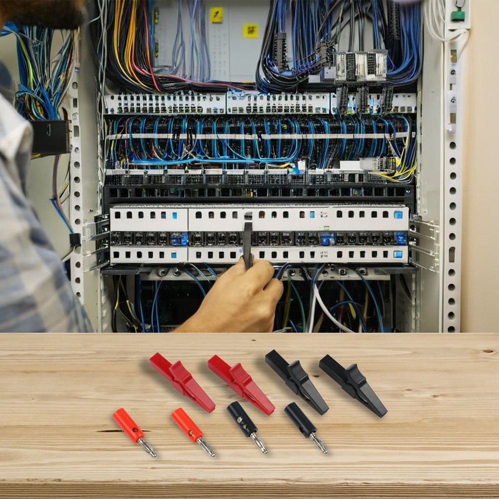 Electronics Testing Kit 4 For Alligator Clips and Bananas for Professional Use