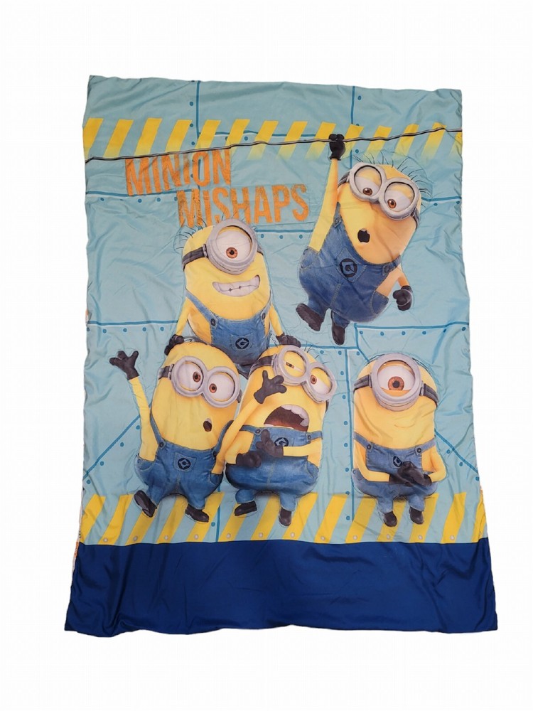 DESPICABLE ME Crib Sheets COMFORTER Drape Panel 2016 MINION MISHAPS 4 Piece Set