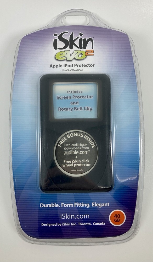 iSkin evo2 iPod 40GB Soft Case - Carbon
