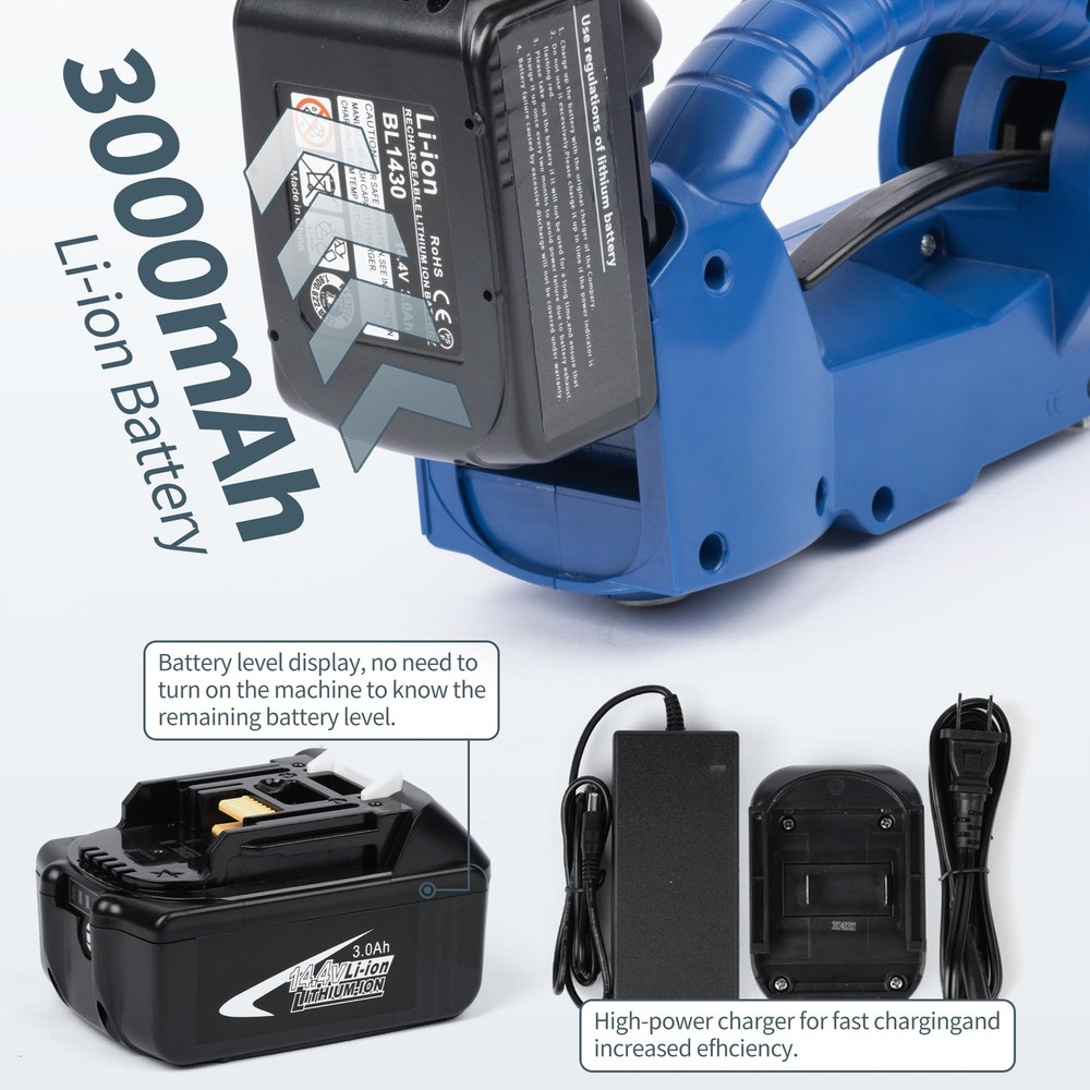 U.S. Solid Semi-Automatic Strapping Machine Tools for 1/2-3/4 in PP PET Straps