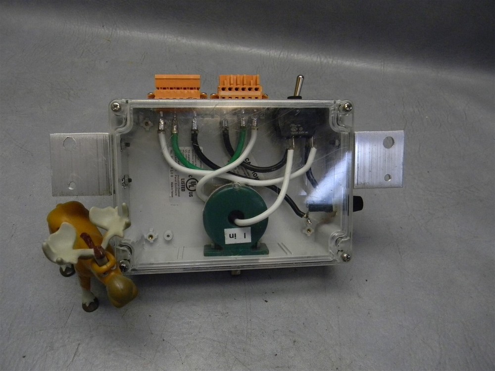Pearson Electronics 411 Pulse Current Transformer I/O Control Panel Enclosure