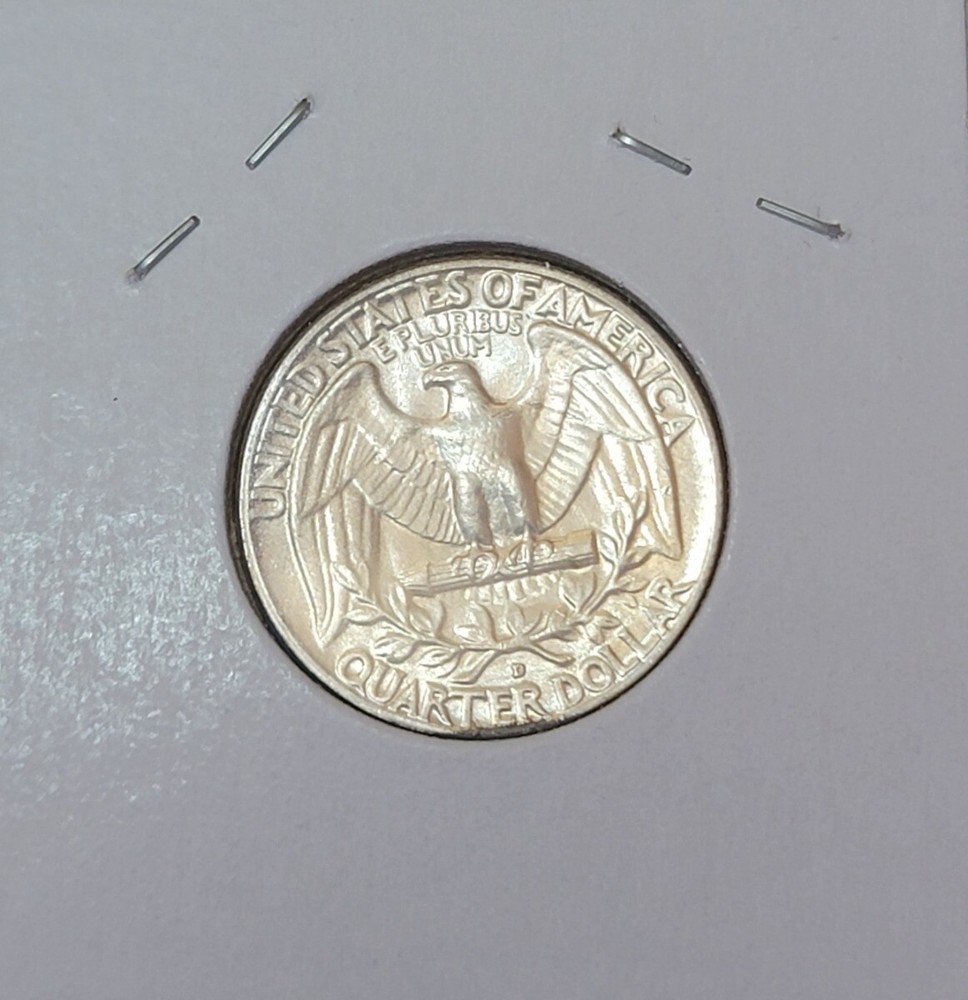1957 D 25C Uncirculated