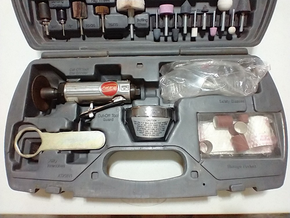 DeVILBISS Die Grinder/Cut Off Tool Kit.