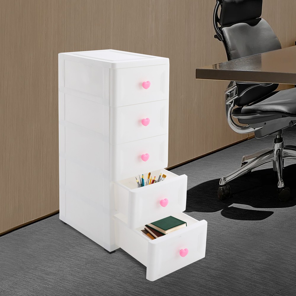 Rolling Storage Drawer Cart Bathroom Storage Cabinet Drawer Storage Organizer US