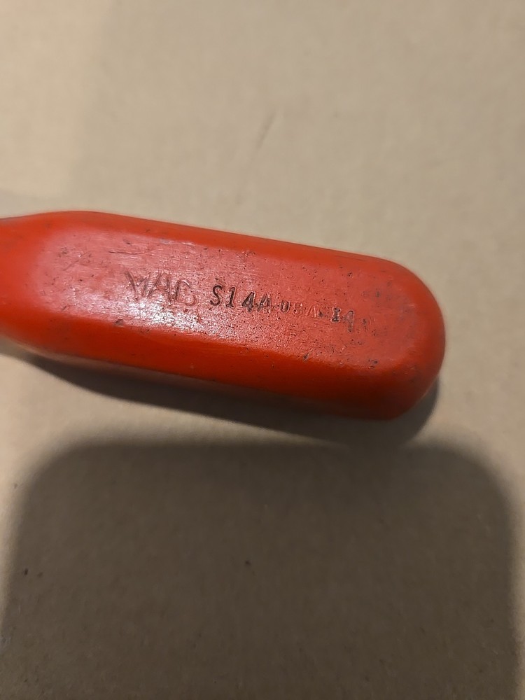 Mac Tools Brake Spring Retainer Tool Red Hard Handle USA S14A