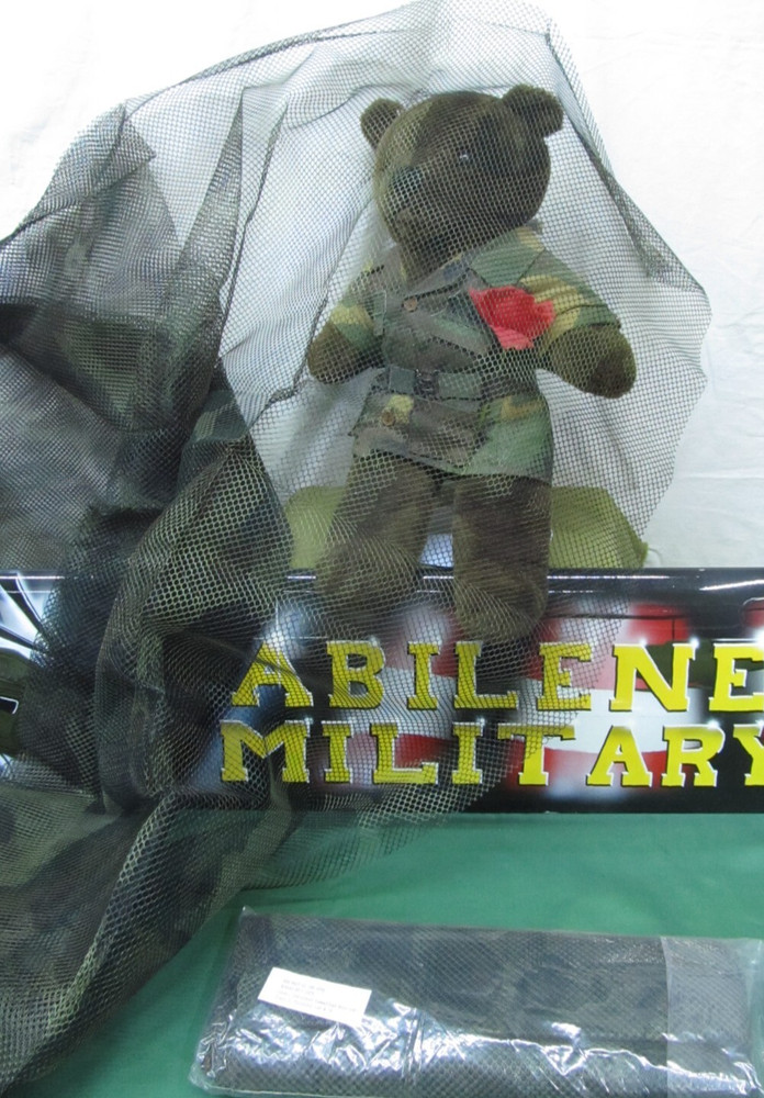 New USGI Woodland Camo Netting & Sniper Cover Size 98” x 60” USA Made