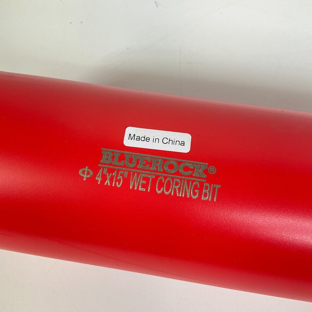 Bluerock Tools 4" Diamond Wet Coring Bit NEW