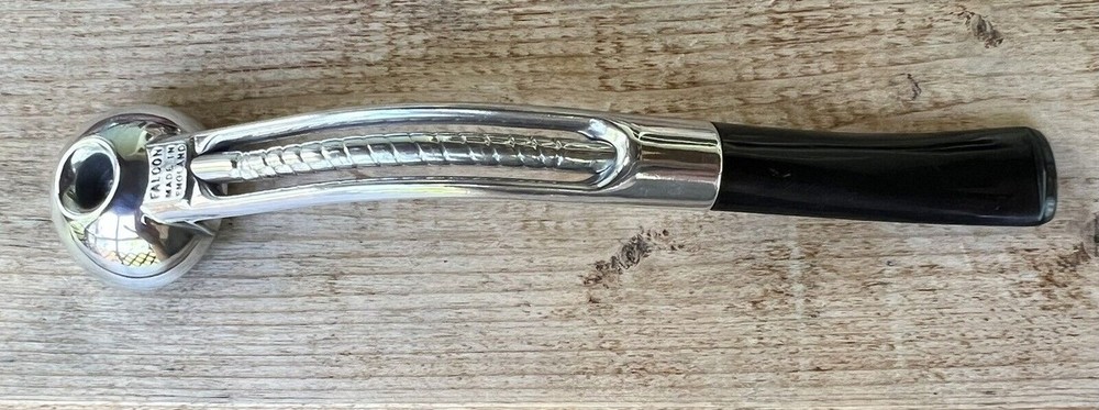 Falcon Chrome Bent Pipe Smooth Stem 7122C - New
