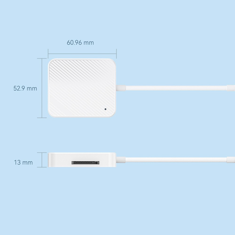 4-Slot USB-C M2 SD SM XD Card Reader Compact Flash Reader Memory Card Adapter