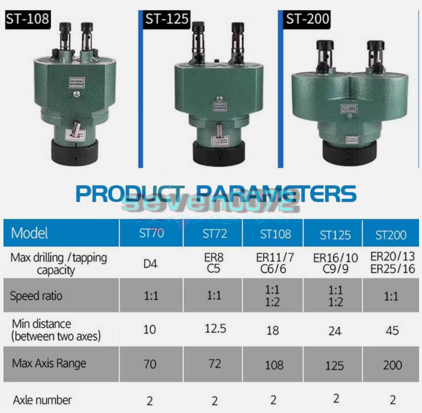 Two-Spindle Boring Machine Multi-spindle Drill Multi-Head Drill Tapping Machine