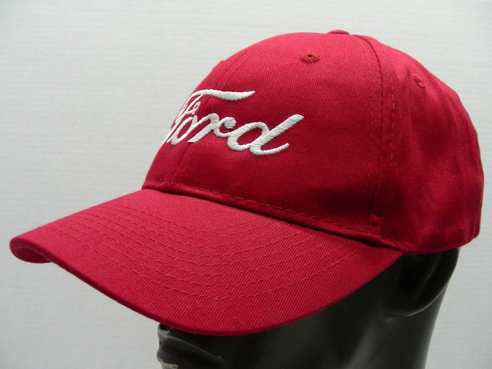FORD - Gresham Ford - Red - One Size Adjustable Baseball Cap Hat!