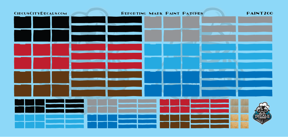 Reporting Mark Paint Patch Set N Scale