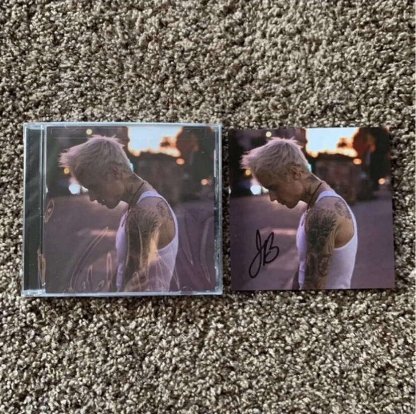 NEW Signed Justin Bieber Yummy Cd #2