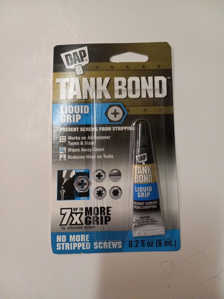 Tank Bond, Liquid Grip, 6-ml., 3 Pack SEE DESCRIPTION