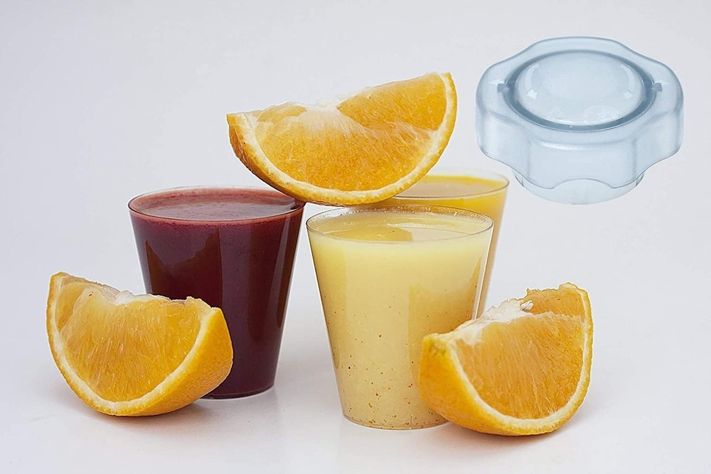 2-Pack Lid Plug Replacement for 64oz Low Profile Mixer Containers