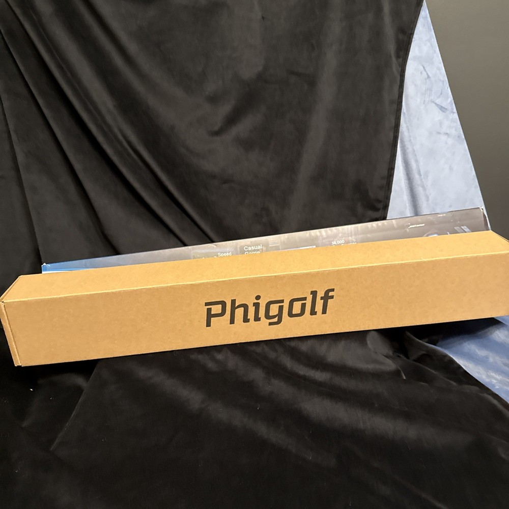 Phigolf 2 Flex Home Golf Simulator E6 Compatible, 38,000+ Courses Worldwide