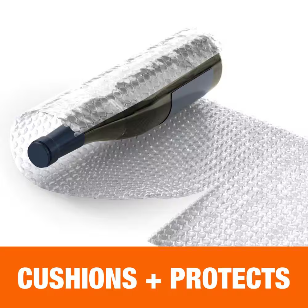 12 In. X 40 Ft. Clear Bubble Cushion