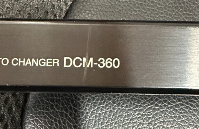 Denon DCM-360 5-Disc CD Changer Player Face Plate