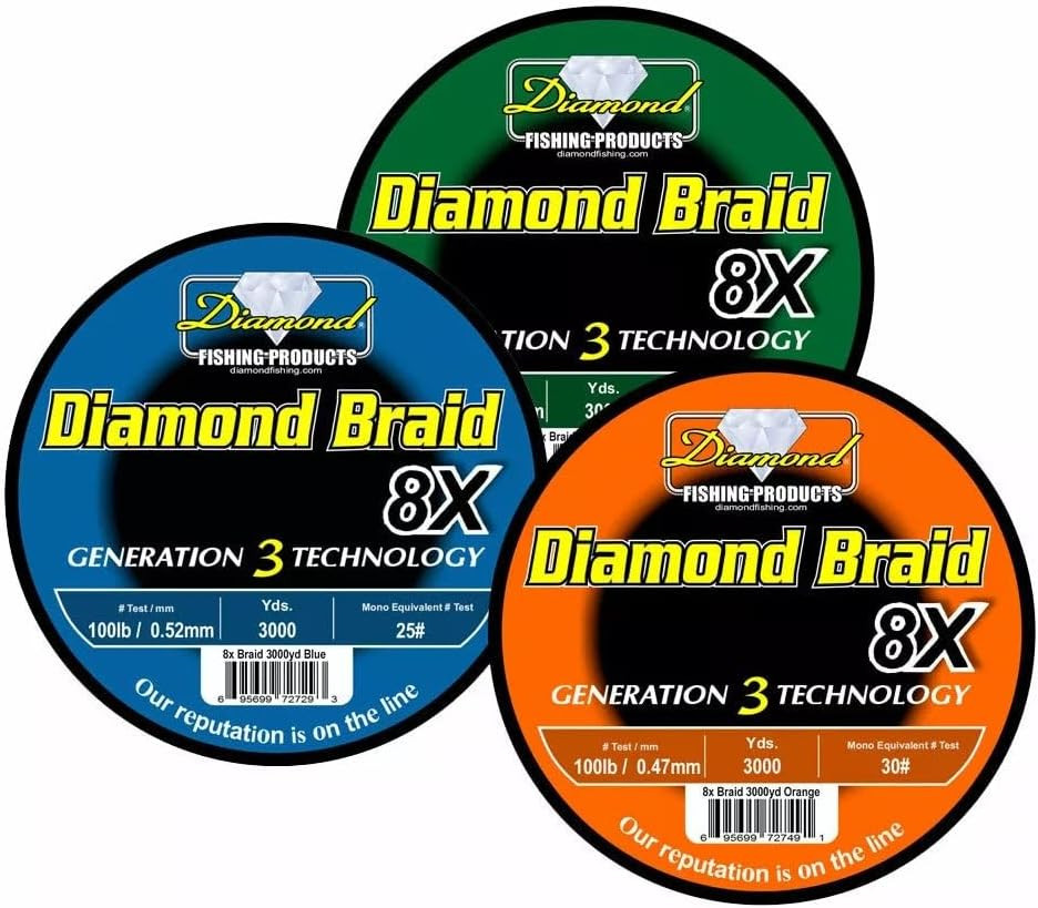 Diamond Braid Generation III 8X 300Yds