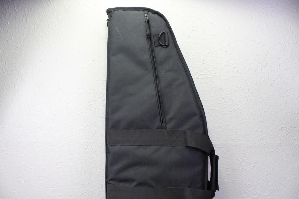 Cabelas MSR Long Gun Weapons Case W/ Side Pockets Black