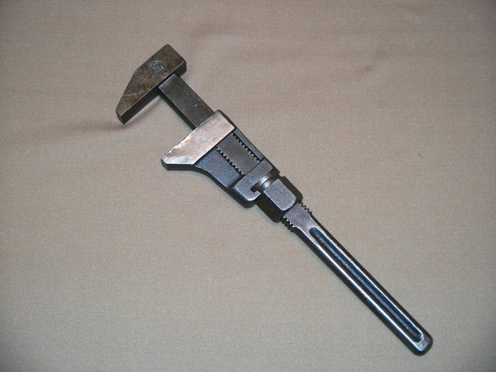 #12 Vintage Bemis & Call 15” No 90 Adjustable Monkey Wrench Tool