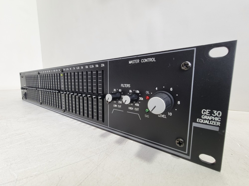 RANE GE30 GE 30 Graphic EQ Equalizer - Nice Cosmetics - Untested - Please Read!