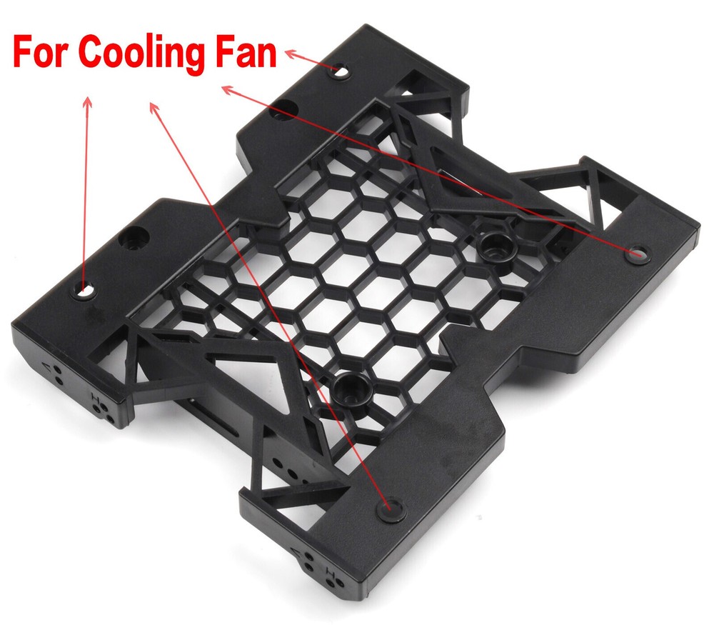 2PCS 2.5/3.5 to 5.25 Drive Bay Computer Case Adapter HDD Mounting Bracket