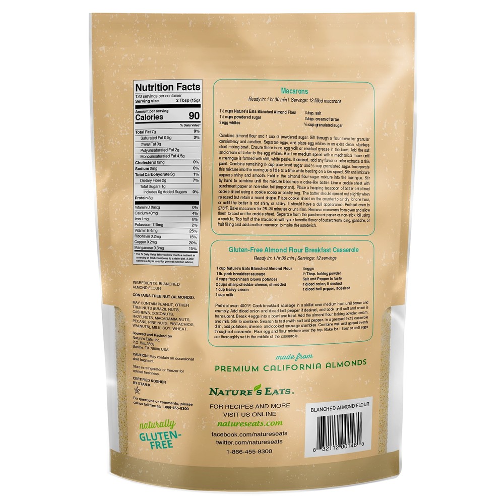 Blanched Almond Flour, 4 Lb