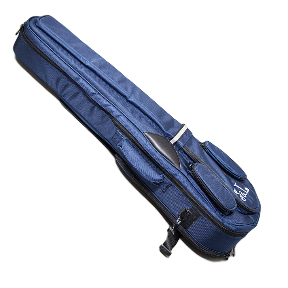 Paititi S&L Triangular Full Size Violin Soft Bag Backpack Style Blue Color
