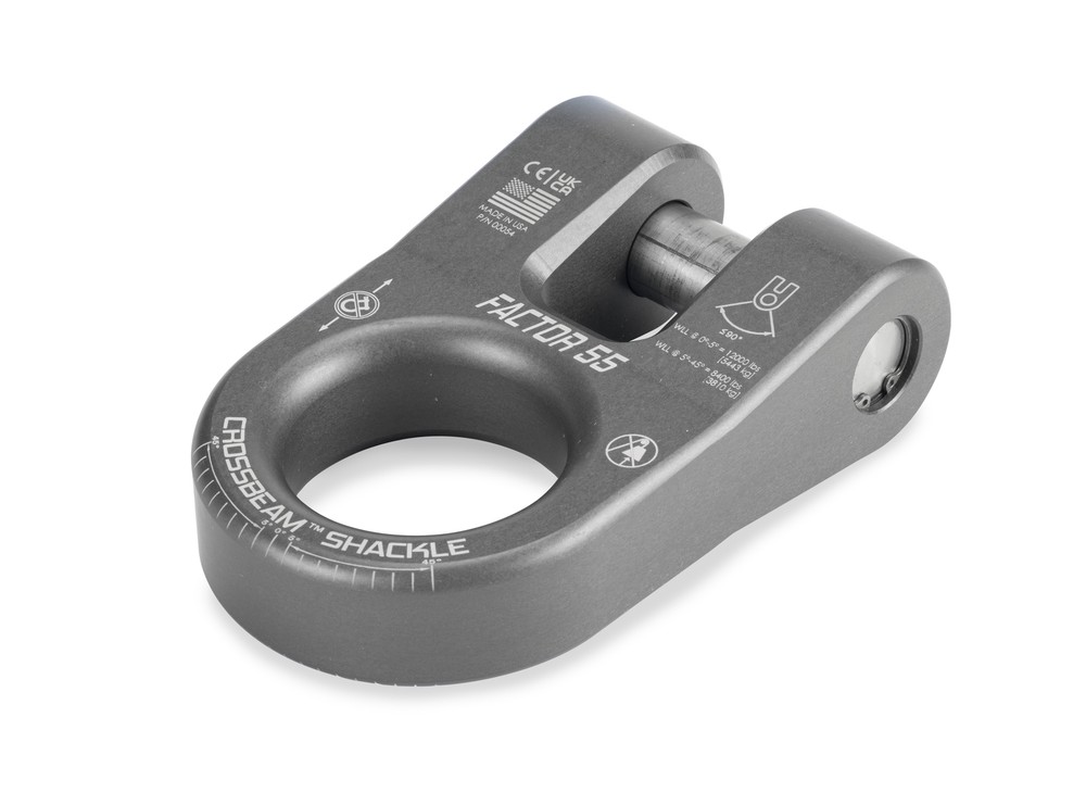 Factor-55 00054-06 Crossbeam Shackle GRAY