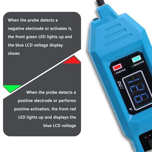 Blue Multifunctional Car Circuit Tester - Component Activation Electrical Tester