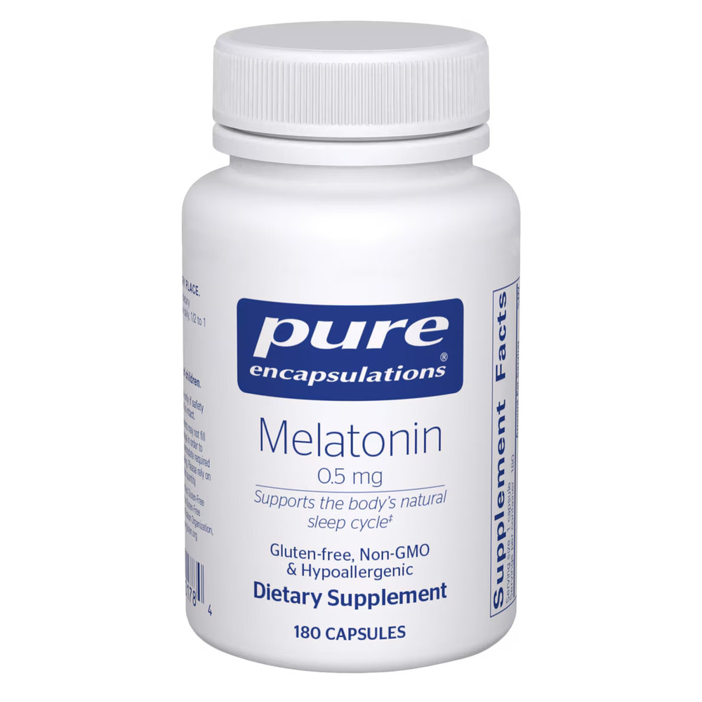 PureEncapsulations Melatonin 0.5mg - 180 Capsules