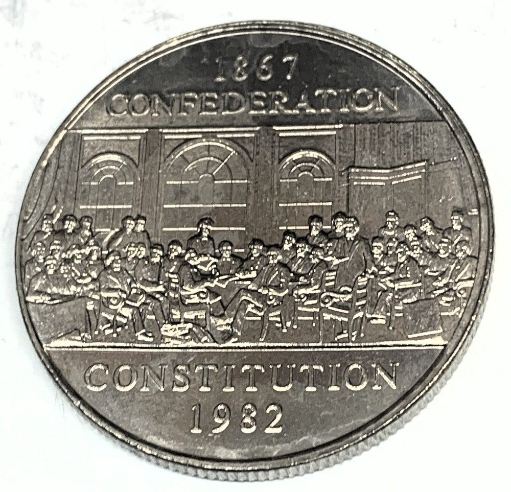 # C7439      CANADA  COIN,   ONE DOLLAR  1982   UNC