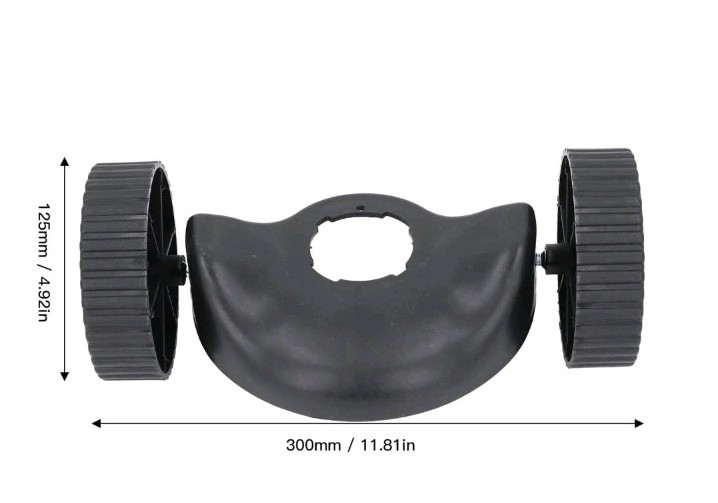 Weed Grass Trimmer Support Wheels Universal Use Electric & Battery Operated