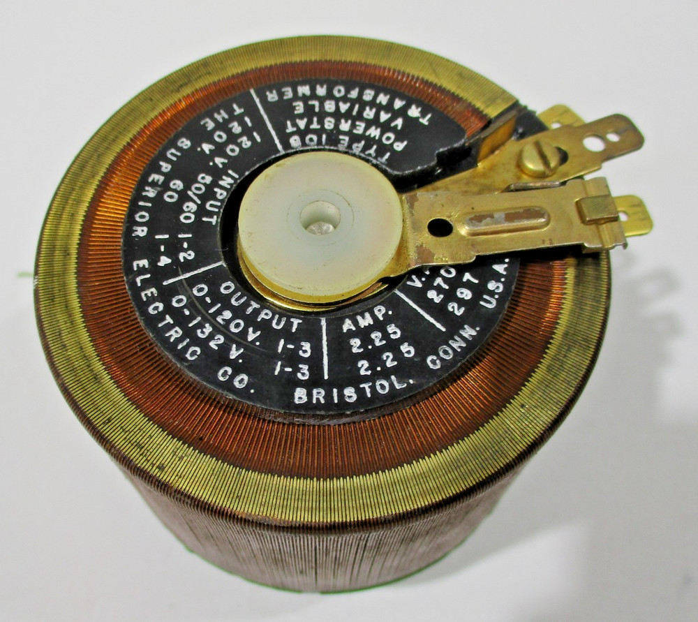 Superior Variac Electric Powerstat 10B Variable Autotransformer