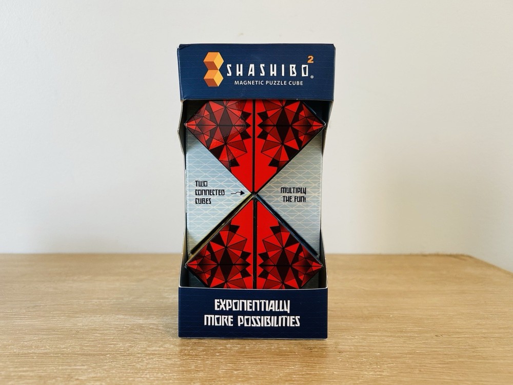 Shashibo Squared Puzzle Cube NOTE See Pics Torn Packaging