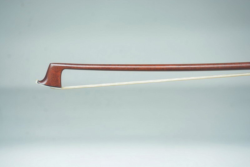 Master Piece!A Pernambuco Violin 4/4 Bow,silver mounted!Unique forg!Professional