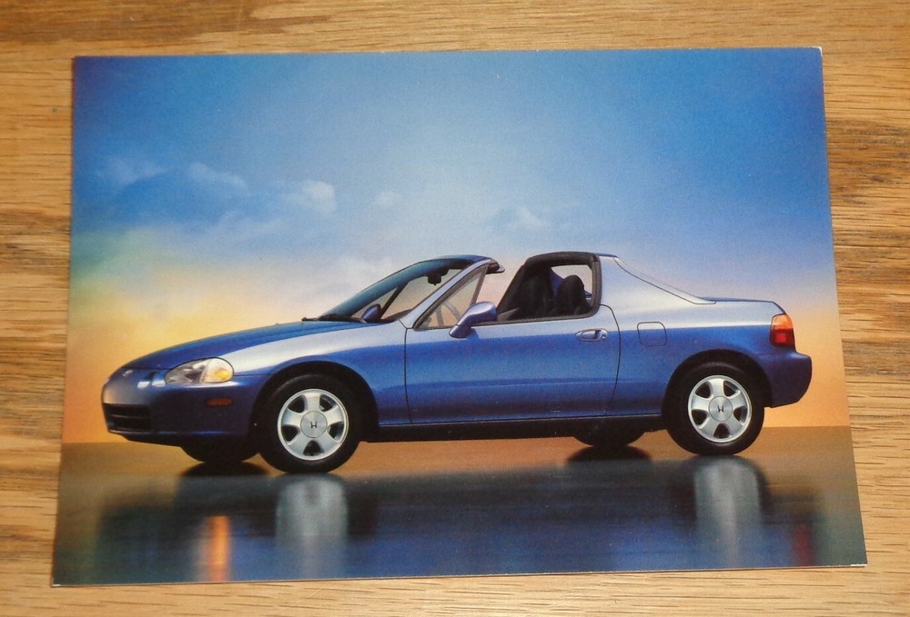 Original 1994 Honda del Sol Si Postcard 94
